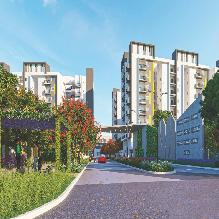 Kalpavriksha 1,2,3 bhk in bahadurpally hyderabad